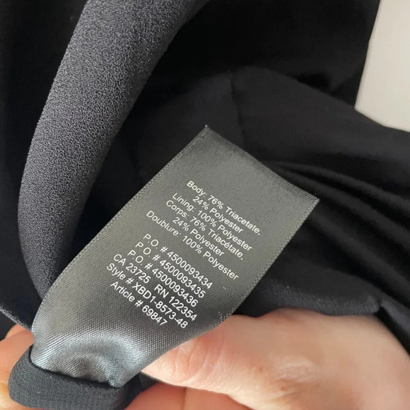 Aritzia Babaton Karl  Jumpsuit Black Size 4 - Picture 11 of 11